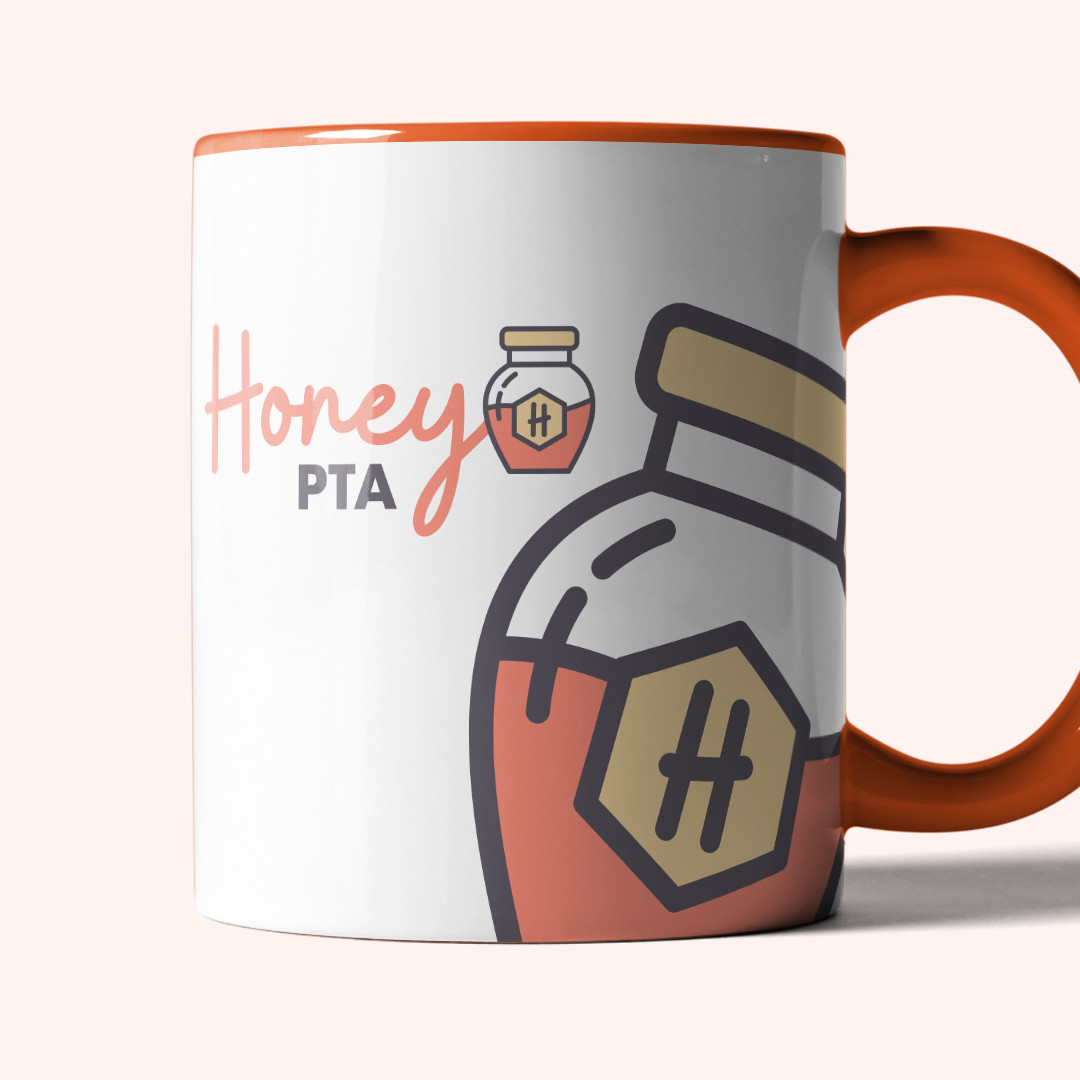 Honey PTA Logo Mug